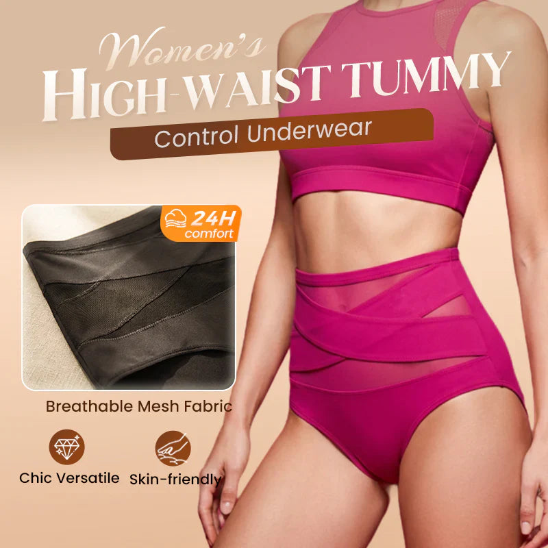 🌸Last Day-Buy 1 Get 1 Packs✨2026 Plus-Size High-Waist Shapewear Briefs