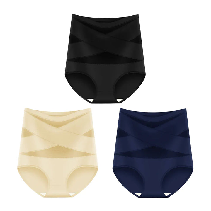 🌸Last Day-Buy 1 Get 1 Packs✨2026 Plus-Size High-Waist Shapewear Briefs
