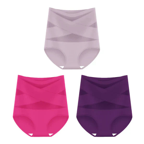 🌸Last Day-Buy 1 Get 1 Packs✨2026 Plus-Size High-Waist Shapewear Briefs