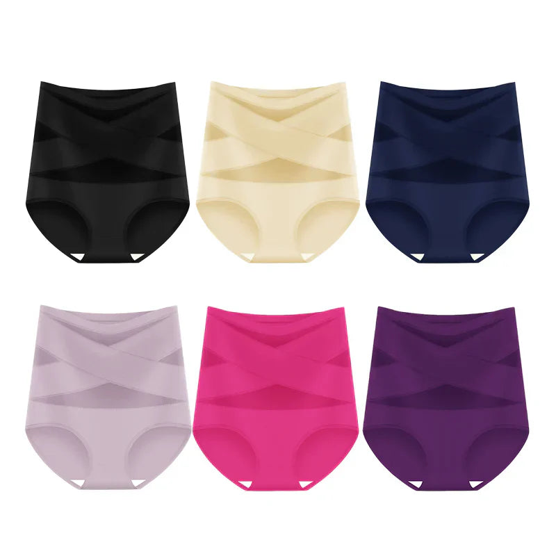 🌸Last Day-Buy 1 Get 1 Packs✨2026 Plus-Size High-Waist Shapewear Briefs