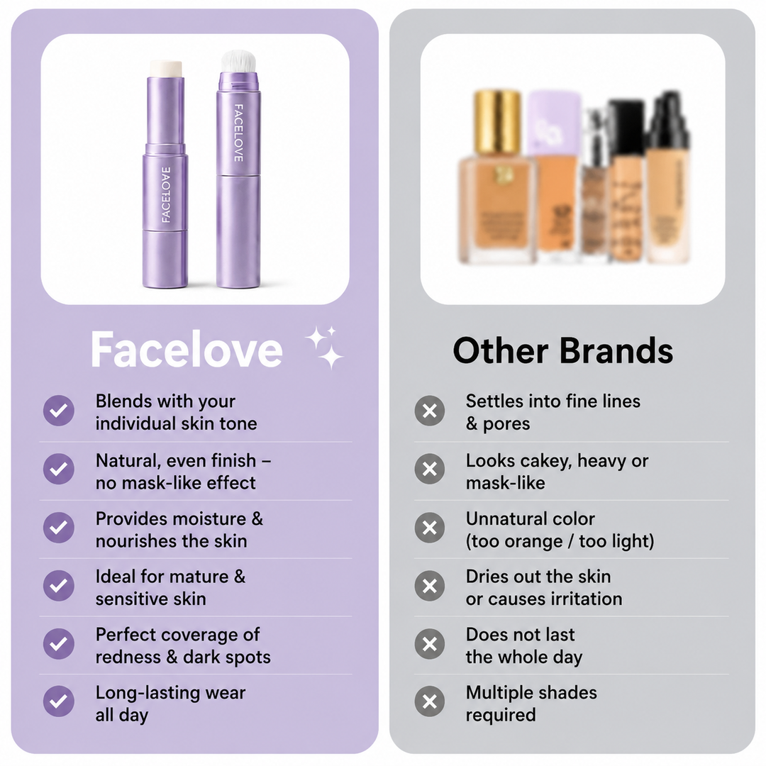 Changing Foundation Stick – The stick that restores radiance to mature skin