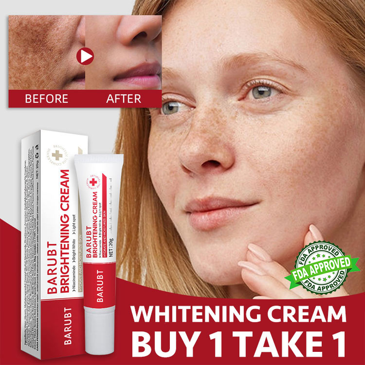 Whitening Cream-Gently fades peels dark spots to revealmore even &amp;brighter skin