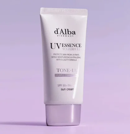 Sunscreen moisturizing and brightening makeup primer