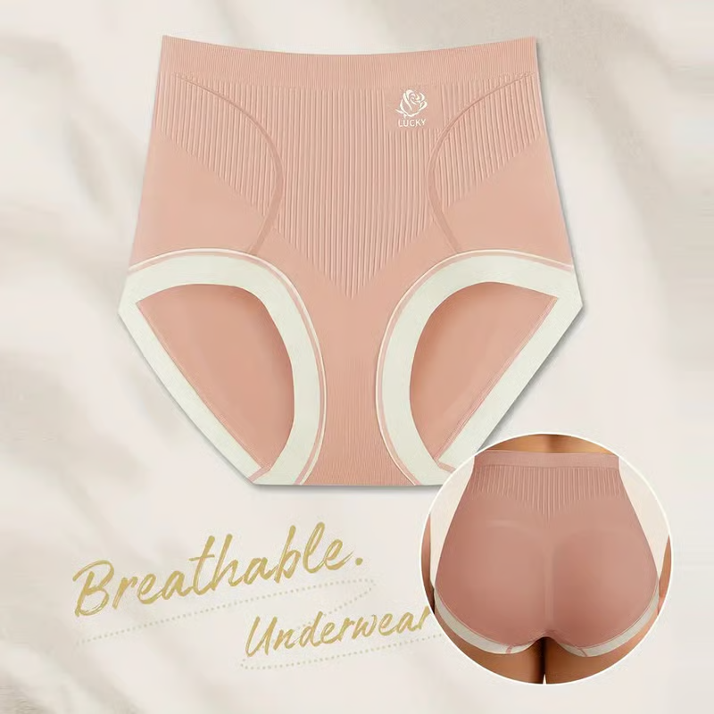 Womens High Waist Seamless Panties
