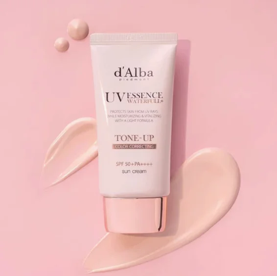 Sunscreen moisturizing and brightening makeup primer