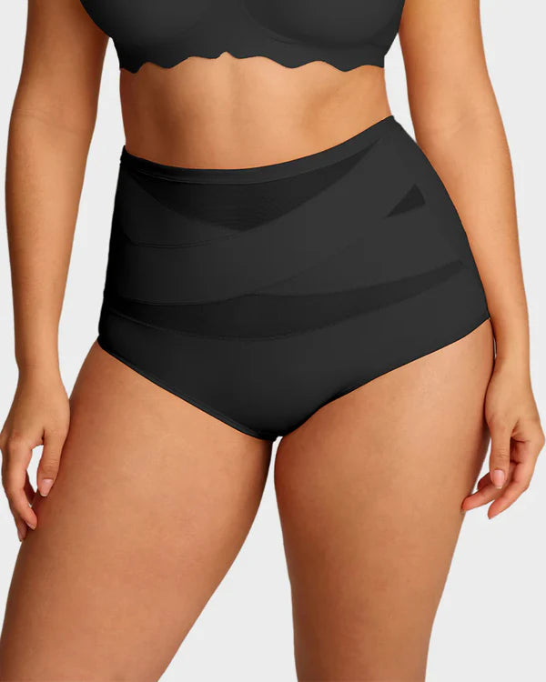 🌸Last Day-Buy 1 Get 3 Packs✨Plus-Size High-Waist Shapewear Briefs -👍Tummy Control Butt Lifting Panties for Women, Comfortable Seamless Underwear
