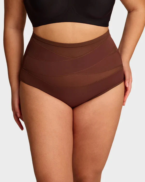 🌸Last Day-Buy 1 Get 3 Packs✨Plus-Size High-Waist Shapewear Briefs -👍Tummy Control Butt Lifting Panties for Women, Comfortable Seamless Underwear
