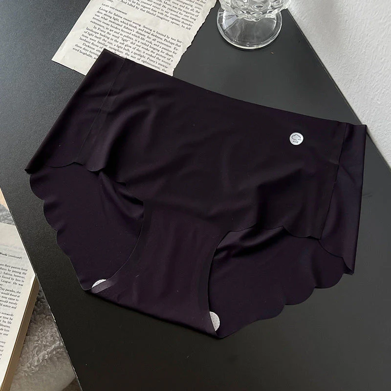 Womens Ice Silk No Trace Panties