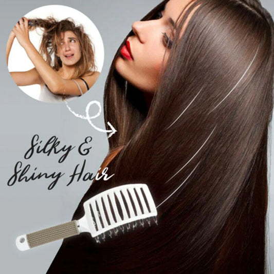 BRISTLE NYLON HAIRBRUSH-BUY 1 GET 1 FREE