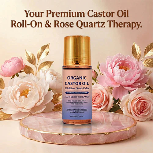 🏆Limited time offer⚡ 50K+ SOLD!Organic Castor Oil Roll-On