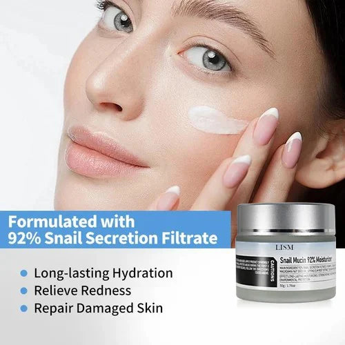 🔥HOT SALE 49% OFF🔥LISM Snail Mucin 92% Moisturizer Daily Face Gel Cream