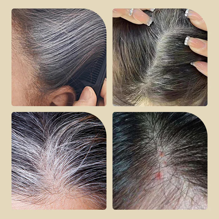 Safe and Convenient Comb Hair Dye
