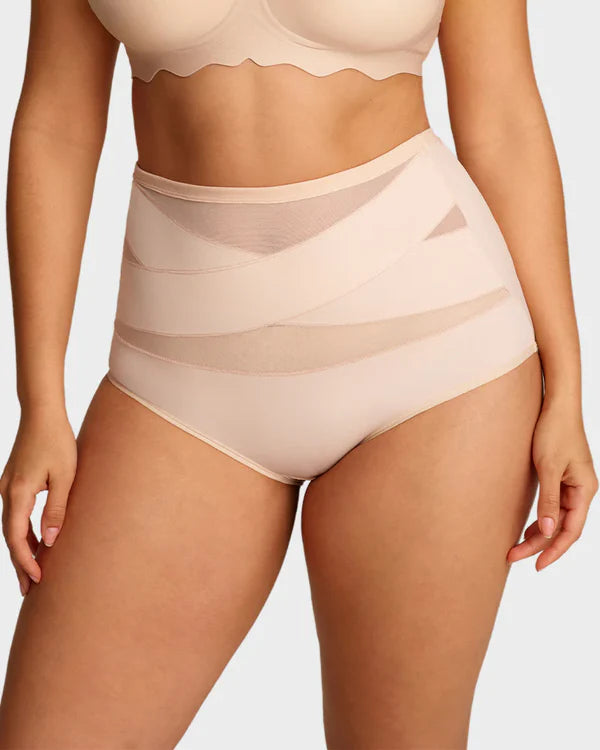 🌸Last Day-Buy 1 Get 3 Packs✨Plus-Size High-Waist Shapewear Briefs -👍Tummy Control Butt Lifting Panties for Women, Comfortable Seamless Underwear