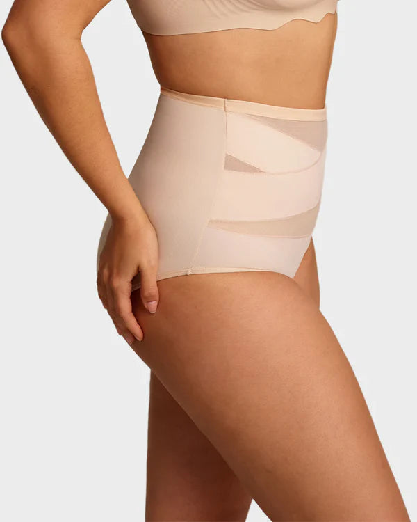 🌸Last Day-Buy 1 Get 3 Packs✨Plus-Size High-Waist Shapewear Briefs -👍Tummy Control Butt Lifting Panties for Women, Comfortable Seamless Underwear