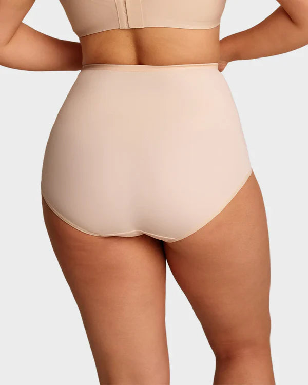 🌸Last Day-Buy 1 Get 3 Packs✨Plus-Size High-Waist Shapewear Briefs -👍Tummy Control Butt Lifting Panties for Women, Comfortable Seamless Underwear