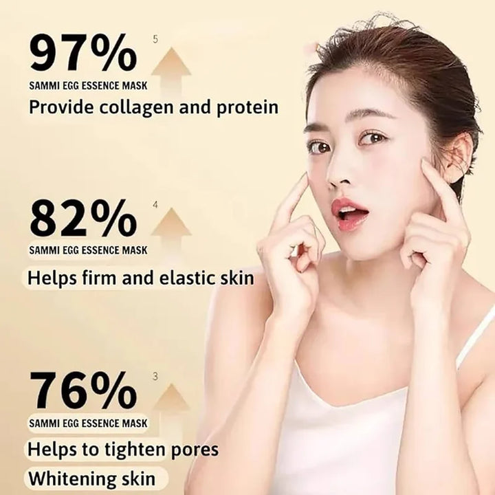 💥Daily Sales of 4000+🔥 2024 New seven seeds powder eggshell mask