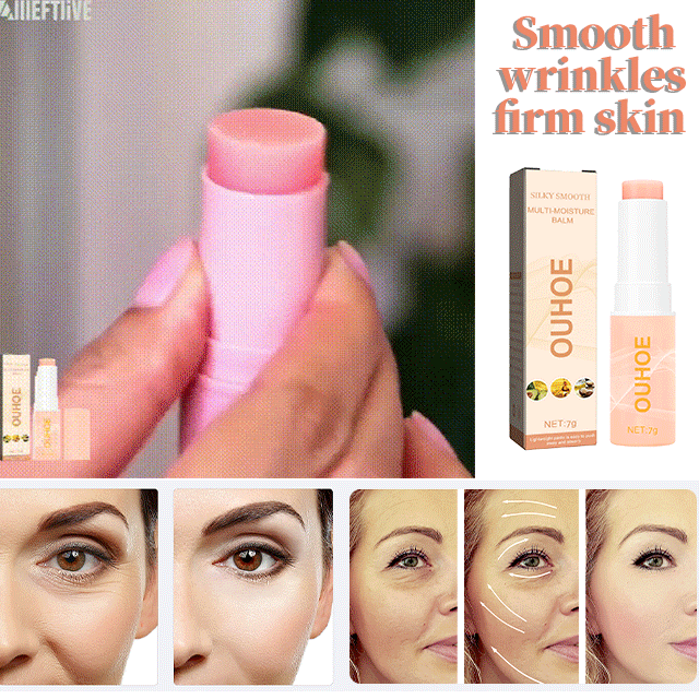 Anti-wrinkle moisturizing cream stick
