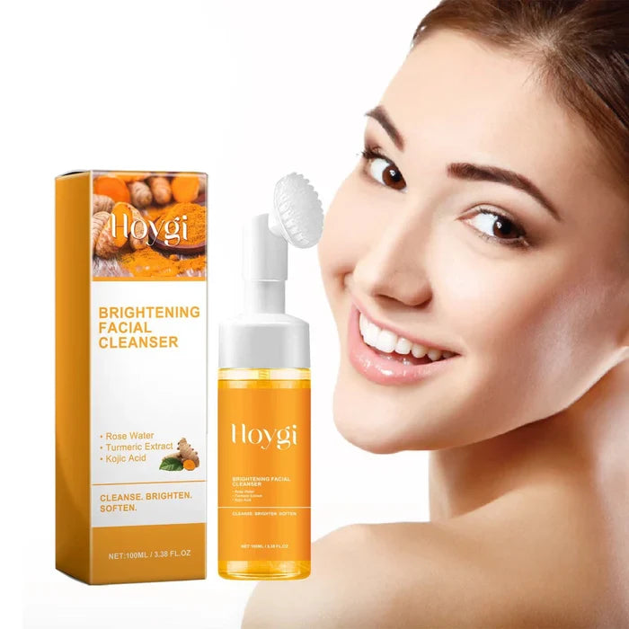 TURMERIC FACIAL CLEANSER FOR ACNE SCARS &amp; MARKS - DEEP CLEANSING &amp; BRIGHTENING