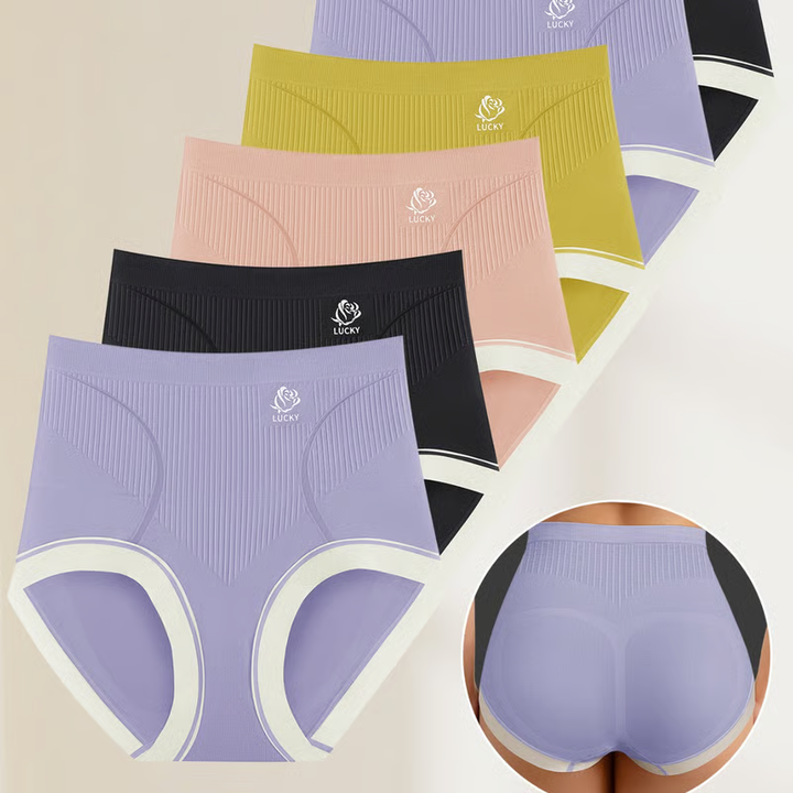 Womens High Waist Seamless Panties