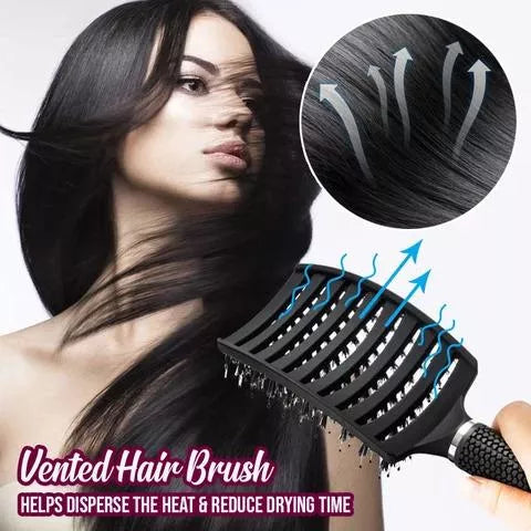 BRISTLE NYLON HAIRBRUSH-BUY 1 GET 1 FREE