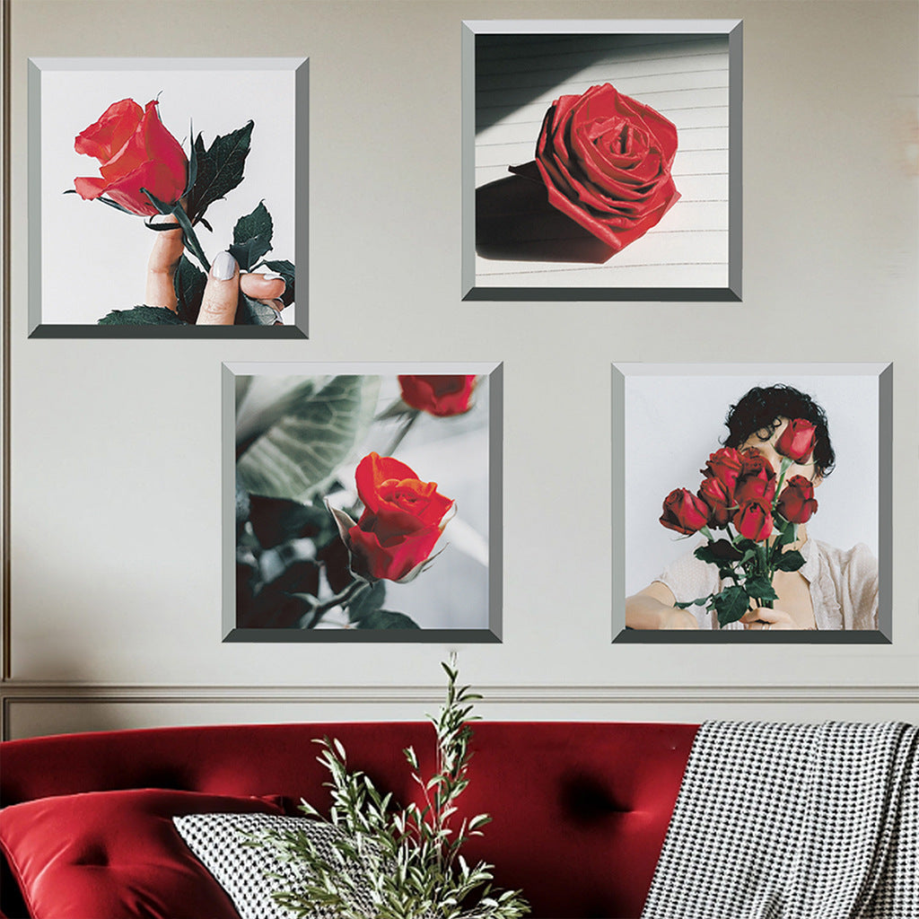 🎁2024 HOT SALE🎁-3D Removable Wall Decor Stickers (Set of 4)