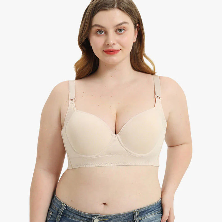 2024 New Push-Up Back Smoothing Bra-Black
