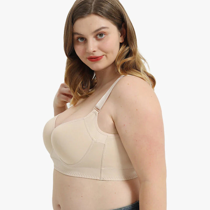 2024 New Push-Up Back Smoothing Bra-Black