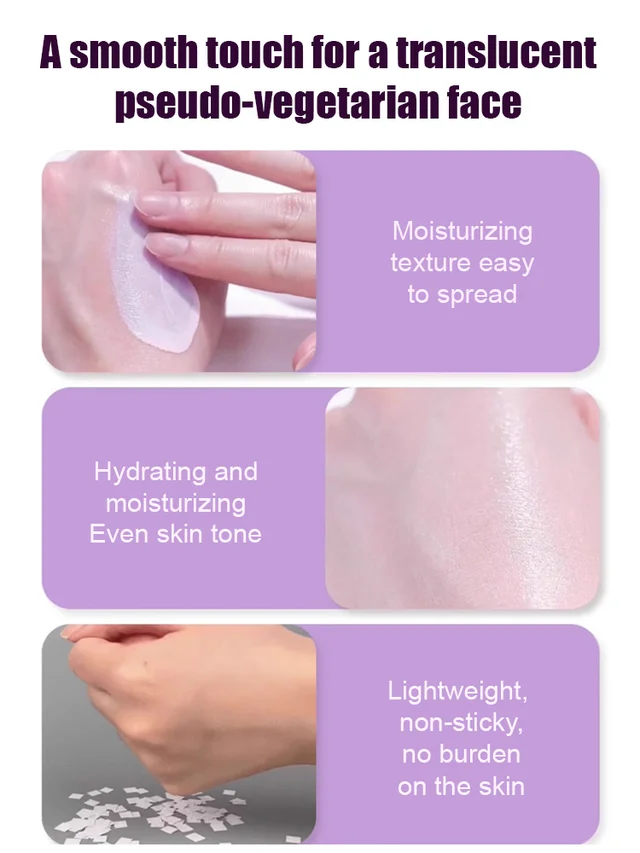 Sunscreen moisturizing and brightening makeup primer