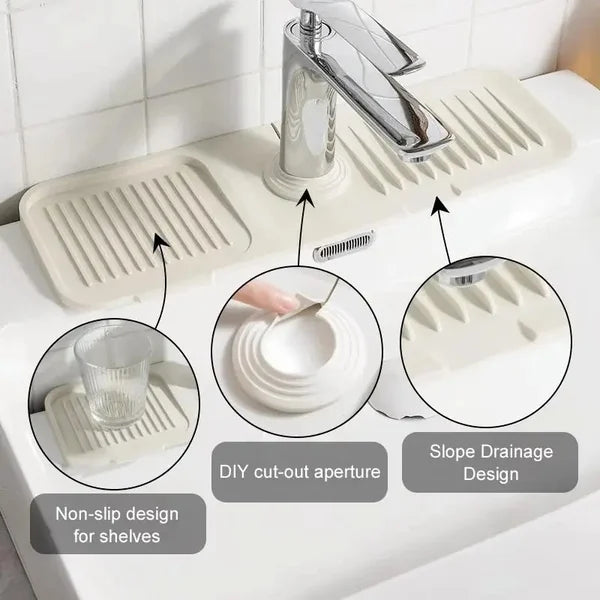 Faucet Guard &amp; Draining Mat