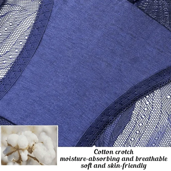 ✨Last Day Promotion 47% OFF - Ladies Silk Lace Handmade Underwear Pack✨