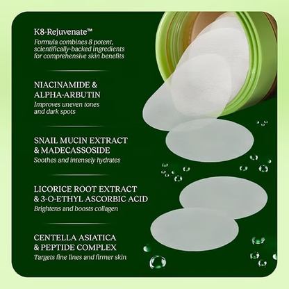 Aging Lightens Dark Spots and Wrinkles Toner
