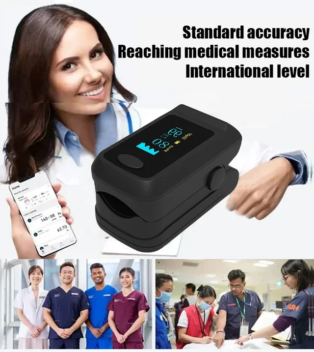Medical blood oxygen detector