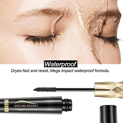 Mascara for 4D liquid eyelash extensions