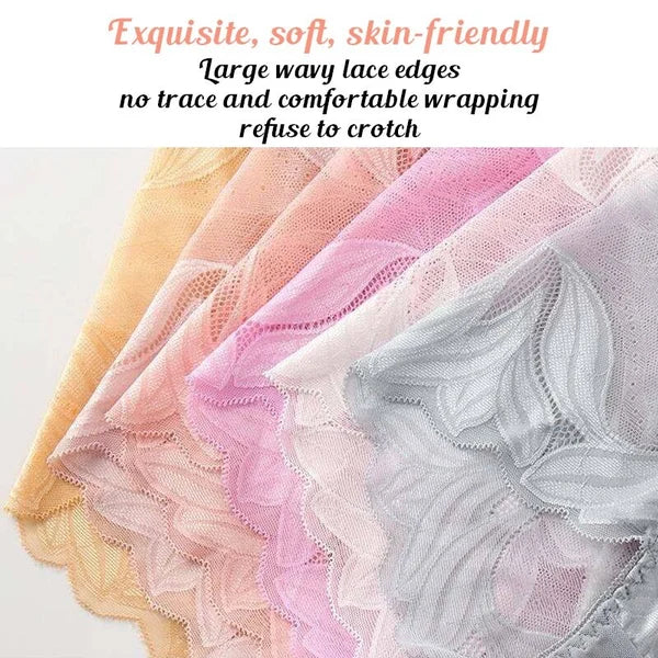 ✨Last Day Promotion 47% OFF - Ladies Silk Lace Handmade Underwear Pack✨