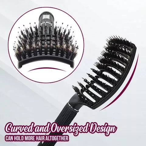 BRISTLE NYLON HAIRBRUSH-BUY 1 GET 1 FREE