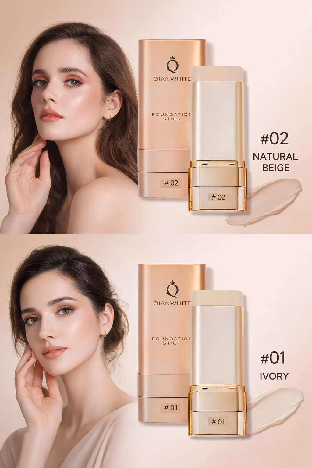 🔥Limited Time Offer🔥Luminous Dual-Ended Concealer Foundation Stick