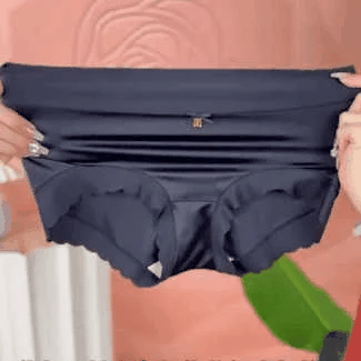 🔥PAY1 GET 3(3PACKS)⏰ PREMIUM SATIN ANTIBACTERIAL ICE SILK MOISTURE-ABSORBING PANTIES