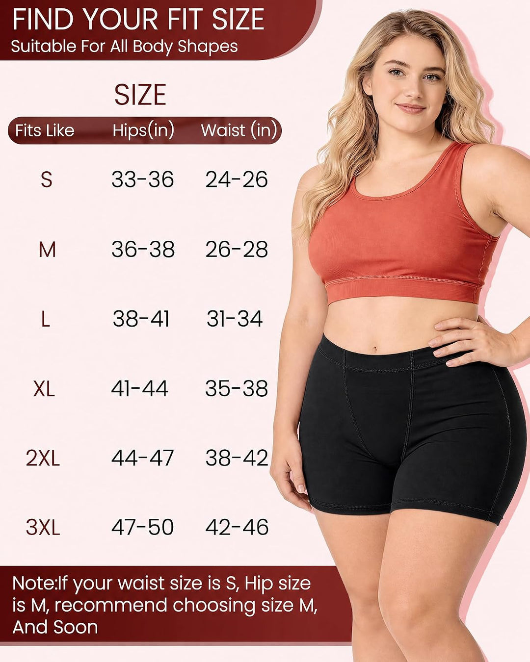 Women Leakproof No Trace Antibacterial Boyshorts