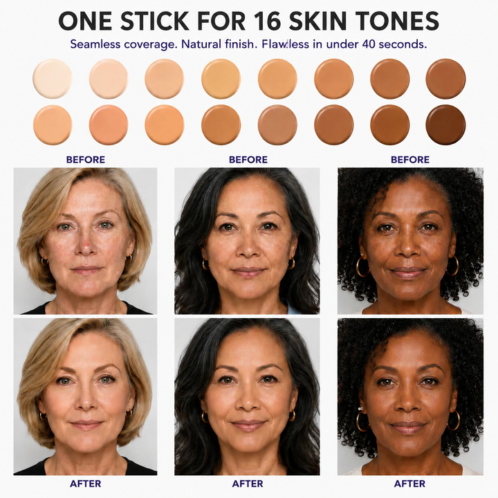 Changing Foundation Stick – The stick that restores radiance to mature skin