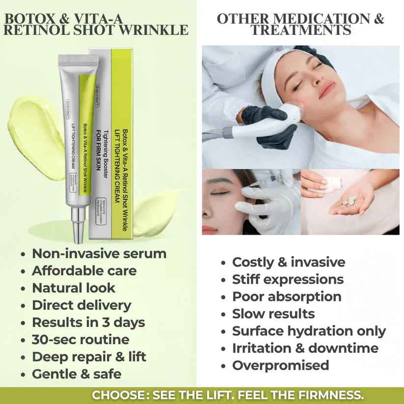👏🌿Proudly Made in the USA💫Tiworld® Advanced Peptide Botox-Style + Vita-A Retinol Lifting Renewal Cream – Today Only 70% OFF