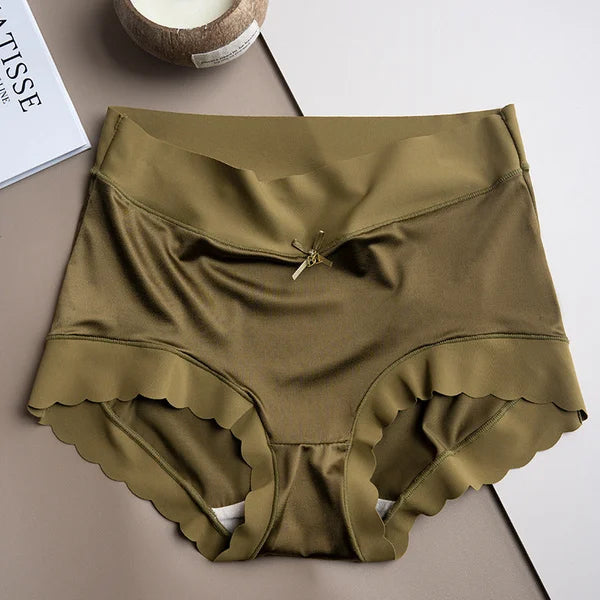 🔥PAY1 GET 3(3PACKS)⏰ PREMIUM SATIN ANTIBACTERIAL ICE SILK MOISTURE-ABSORBING PANTIES