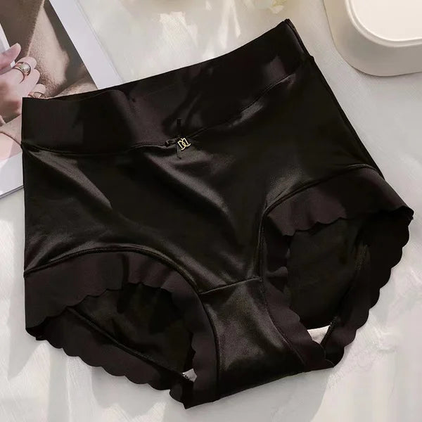 🔥PAY1 GET 3(3PACKS)⏰ PREMIUM SATIN ANTIBACTERIAL ICE SILK MOISTURE-ABSORBING PANTIES