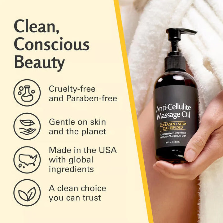 🏆Limited time offer⚡ 50K+ SOLD! Almost Gone-💥Age-Defying Revival Collagen &amp; Stem Cell Body Oil