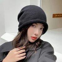 Pop style show face smaller stacked hat