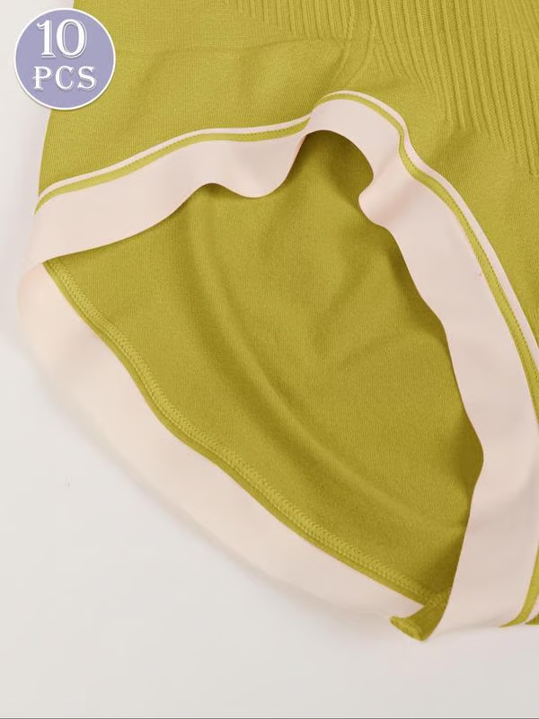 Womens High Waist Seamless Panties