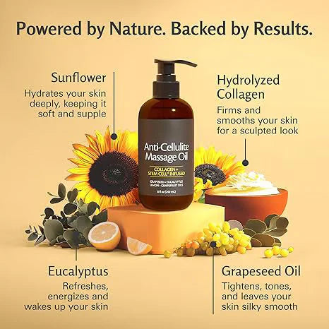 🏆Limited time offer⚡ 50K+ SOLD! Almost Gone-💥Age-Defying Revival Collagen &amp; Stem Cell Body Oil