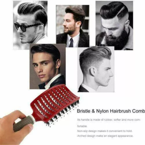 BRISTLE NYLON HAIRBRUSH-BUY 1 GET 1 FREE