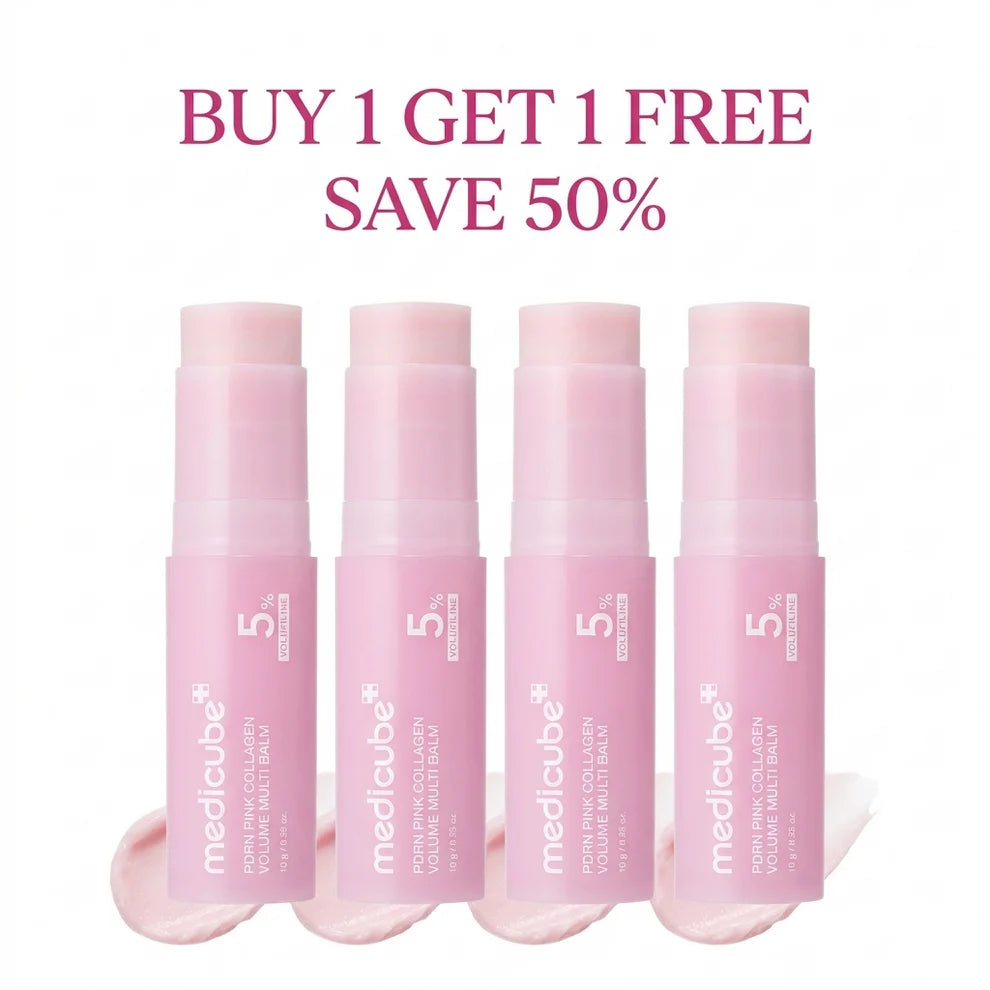 ✨LAST DAY BUY 1 GET 1 FREE✨MEDICUBE PDRN PINK COLLAGEN VOLUME MULTI BALM BY COREVIA