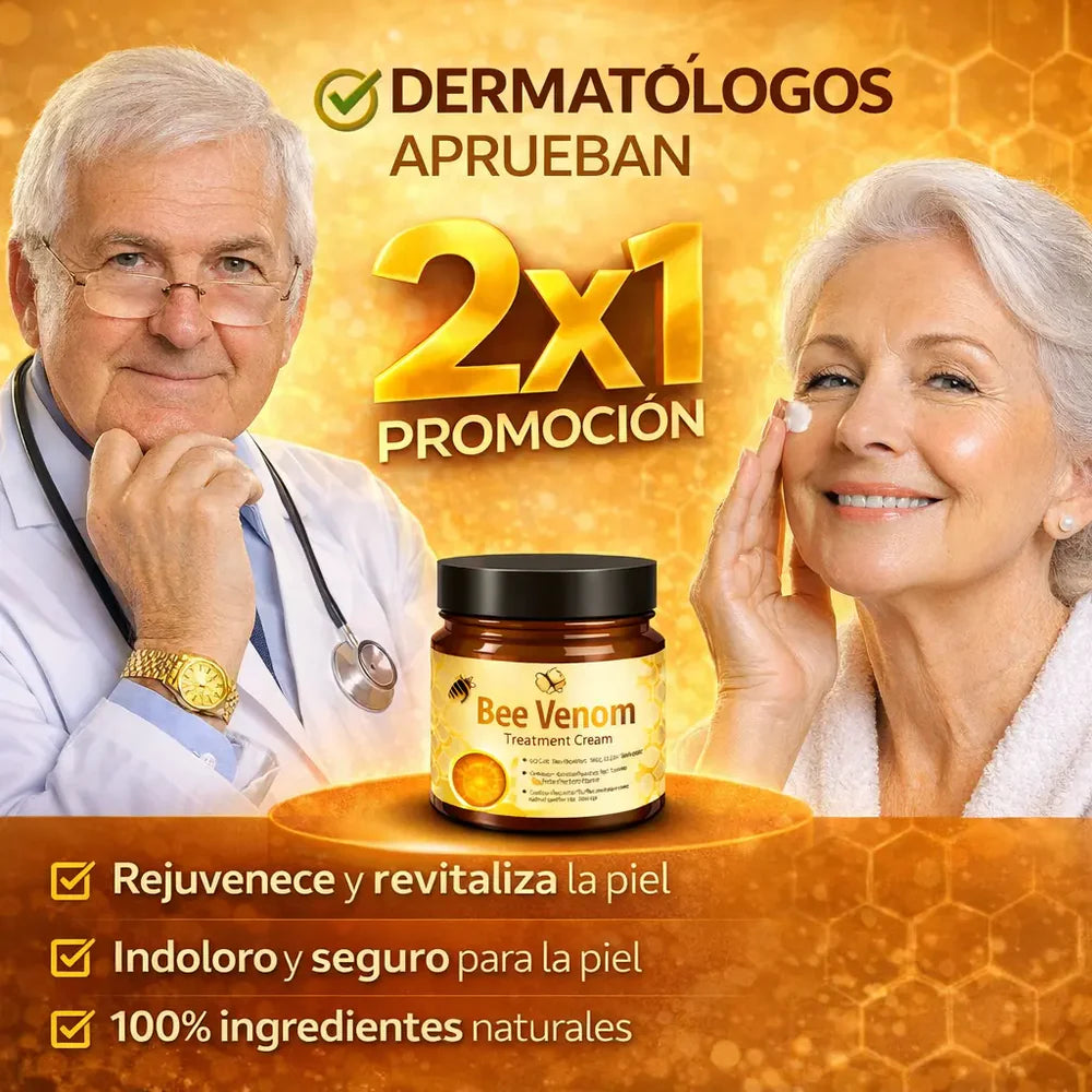 🐝PUROSA® Bee Venom Skin Treatment Cream, Anti-aging, Hydrating, Skin Repair, Even Tone, Acne and Dark Spot Treatment, Wart and Mole Removal, Psoriasis Relief