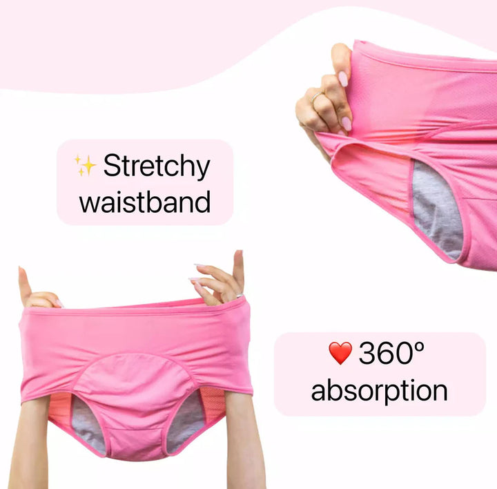 ⏳Last Day-Buy 1 Get 3 Packs!!🔥2026 Best-Selling🏆 HIGH WAIST LEAK PROOF PANTIES
